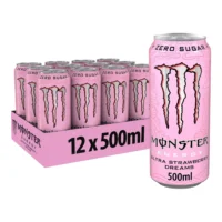 Monster Ultra Strawberry Dreams blik Tray -12x50-cl