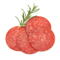 Salami gesneden +-1kg demaij p/kg