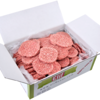 Elif Hamburgers gekruide28x180gr.5kg doos