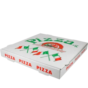 Pizzadozen wit 32x32x4cm Farena 100 stuks